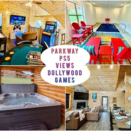 New! Indoor Pool/Ps 5/Hot Tub/Parkway Villa Pigeon Forge Eksteriør bilde
